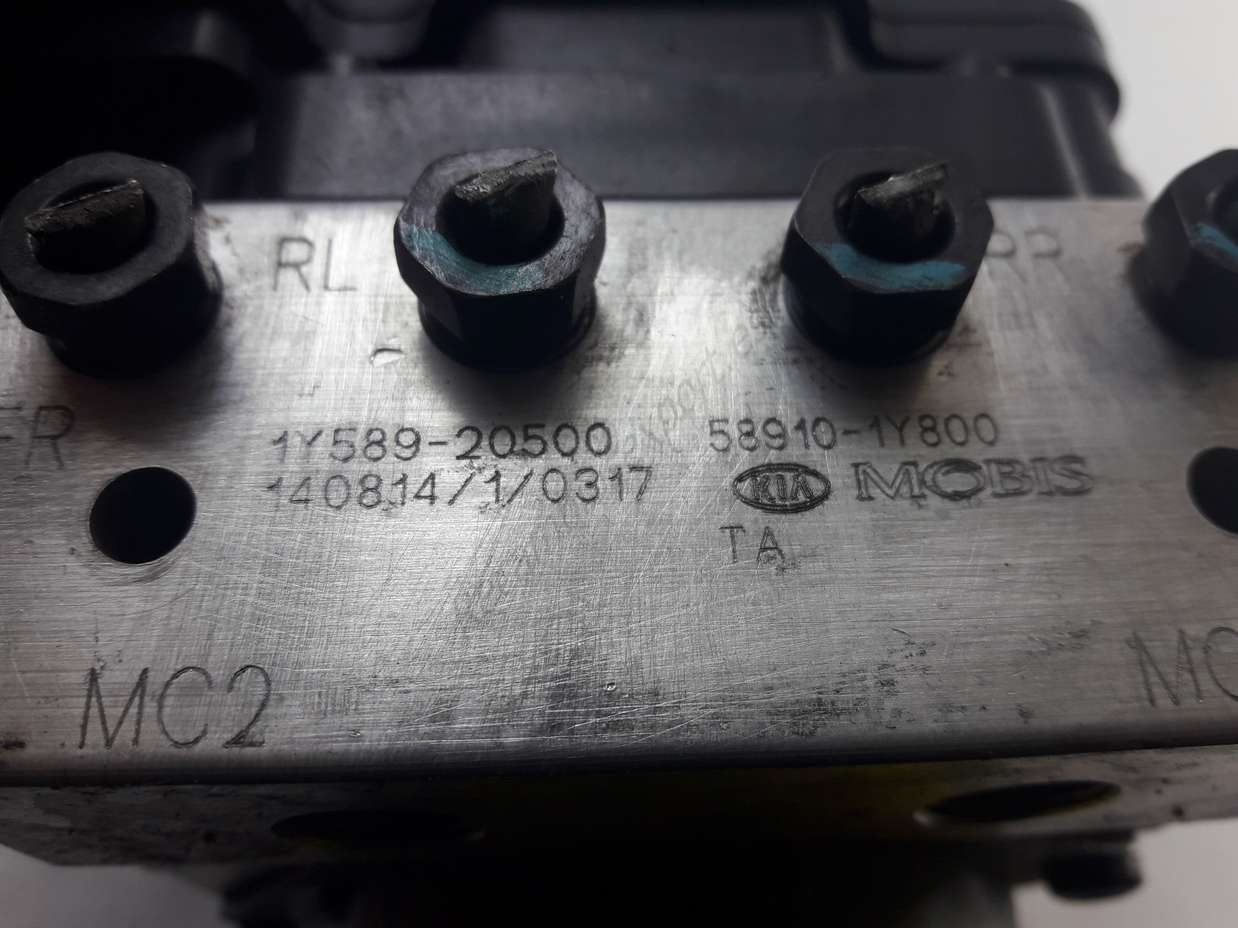 ABS Hyundai i20 Kia Picanto 6158945200 61589-45200 EM1407312463 1Y58920500 1Y589-20500 589101Y800 58910-1Y800 1Y58930500 1Y589-30500 - foto 3