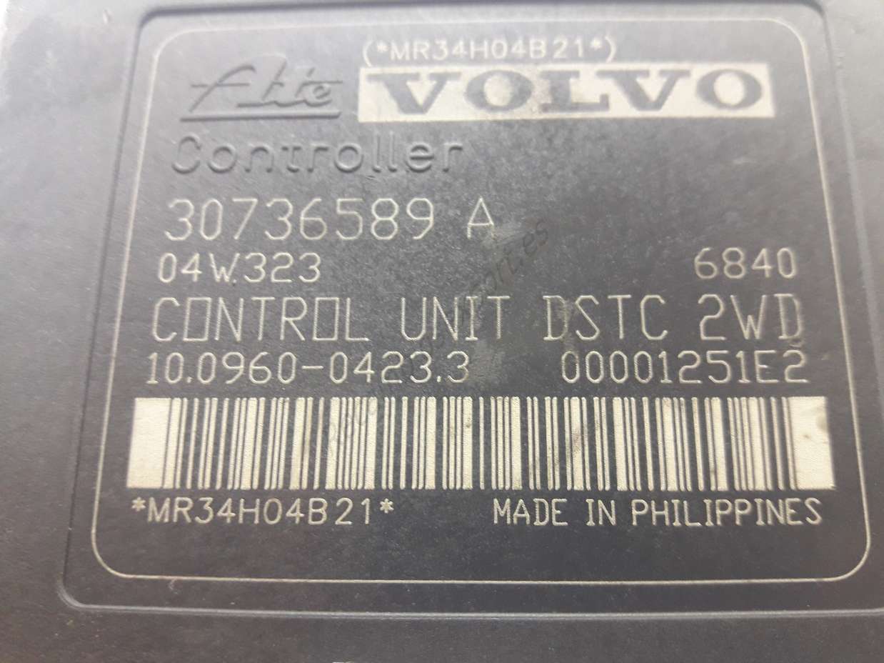 ABS Volvo Ford Mazda 30736588 4N512C405EC 4N51-2C405-EC 30736589A 30736589 A 10096004233 10.0960-0423.3 00001251E2 10020601604 10.0206-0160.4 - foto 2