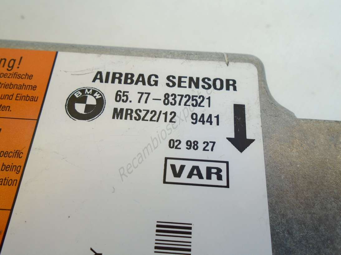 Centralita Airbag BMW E39 E38 E46 - foto 2
