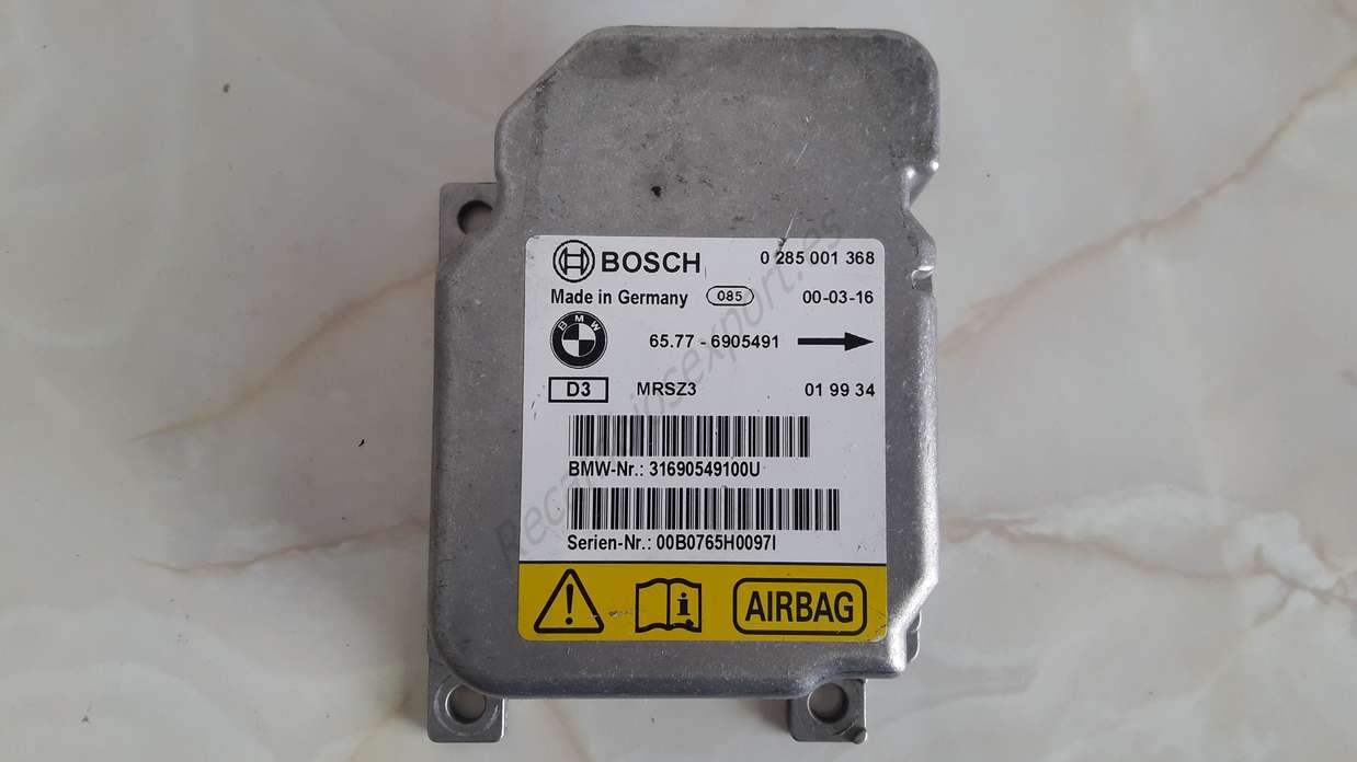 Airbag Centralita BMW E46 E53 3er X5 65776905491 6905491 0285001368 - foto 1