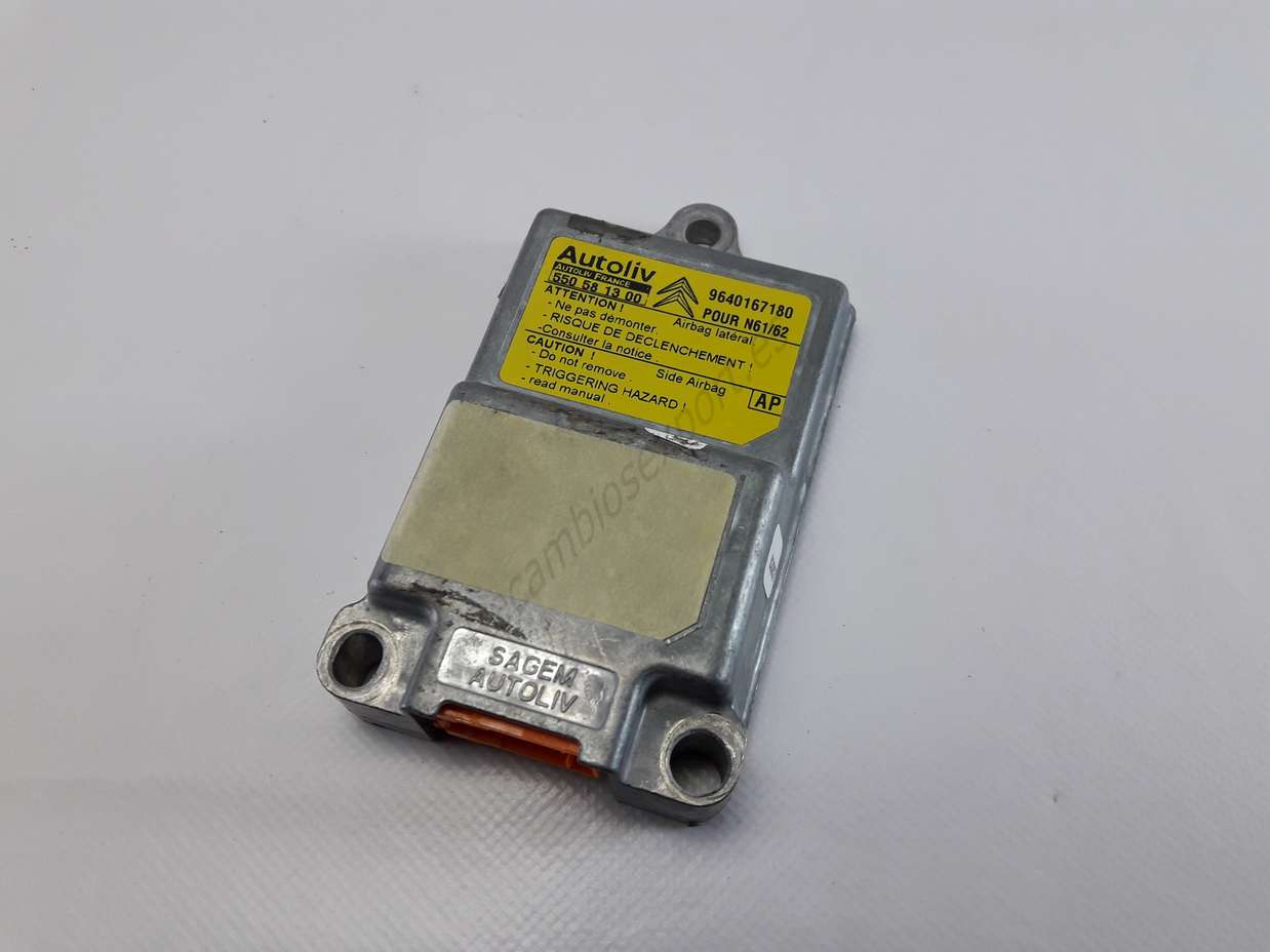 Centralita de Airbag Citroen 9640167180 AP 9640167180AP Autoliv 550 58 13 00 550581300 - foto 1