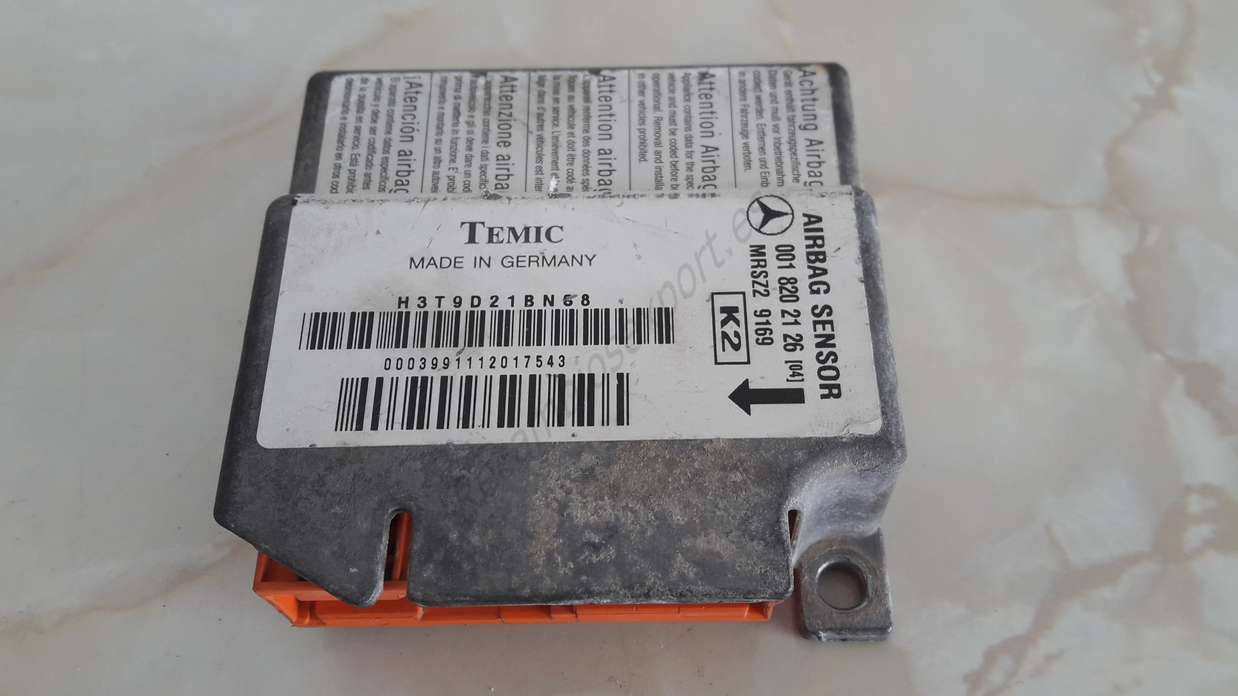 Centralita Airbag Mercedes W210 S210 0018202126 (04) 001 820 21 26 TEMIC MRSZ2 9169 K2 - foto 1