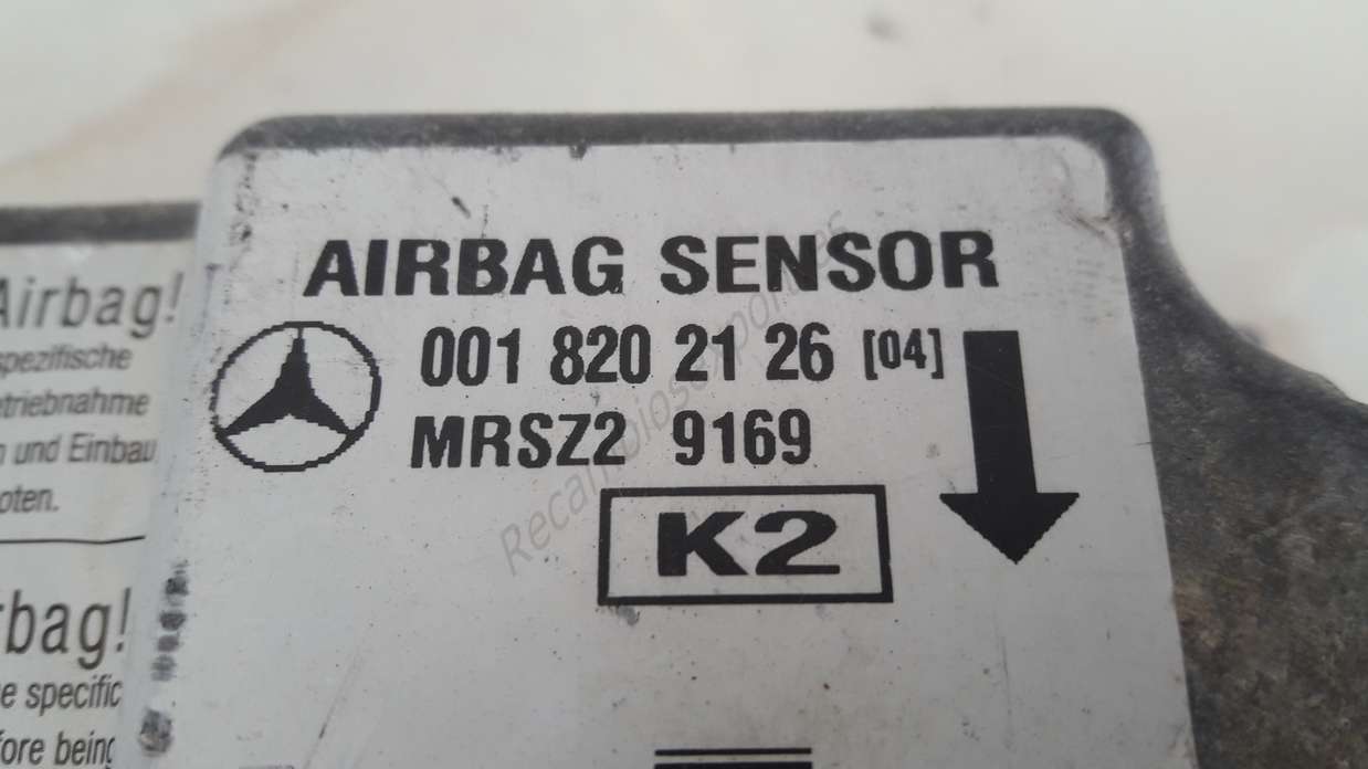Centralita Airbag Mercedes W210 S210 0018202126 (04) 001 820 21 26 TEMIC MRSZ2 9169 K2 - foto 2