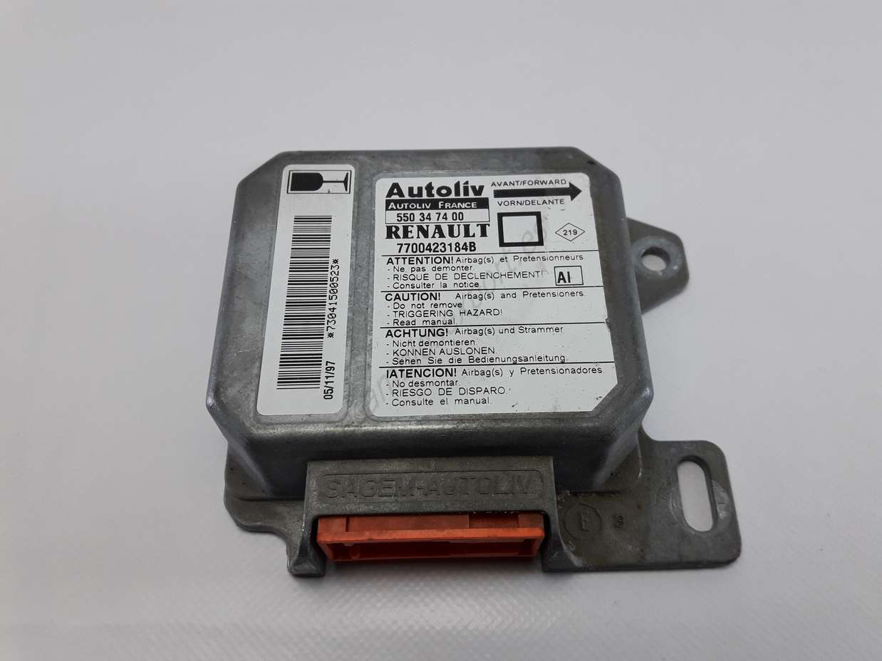 Airbag Centralita Crash Sensor Renault Megane I 1995-1999 Autoliv AI 7700423184B 550347400 550 34 74 00 - foto 1