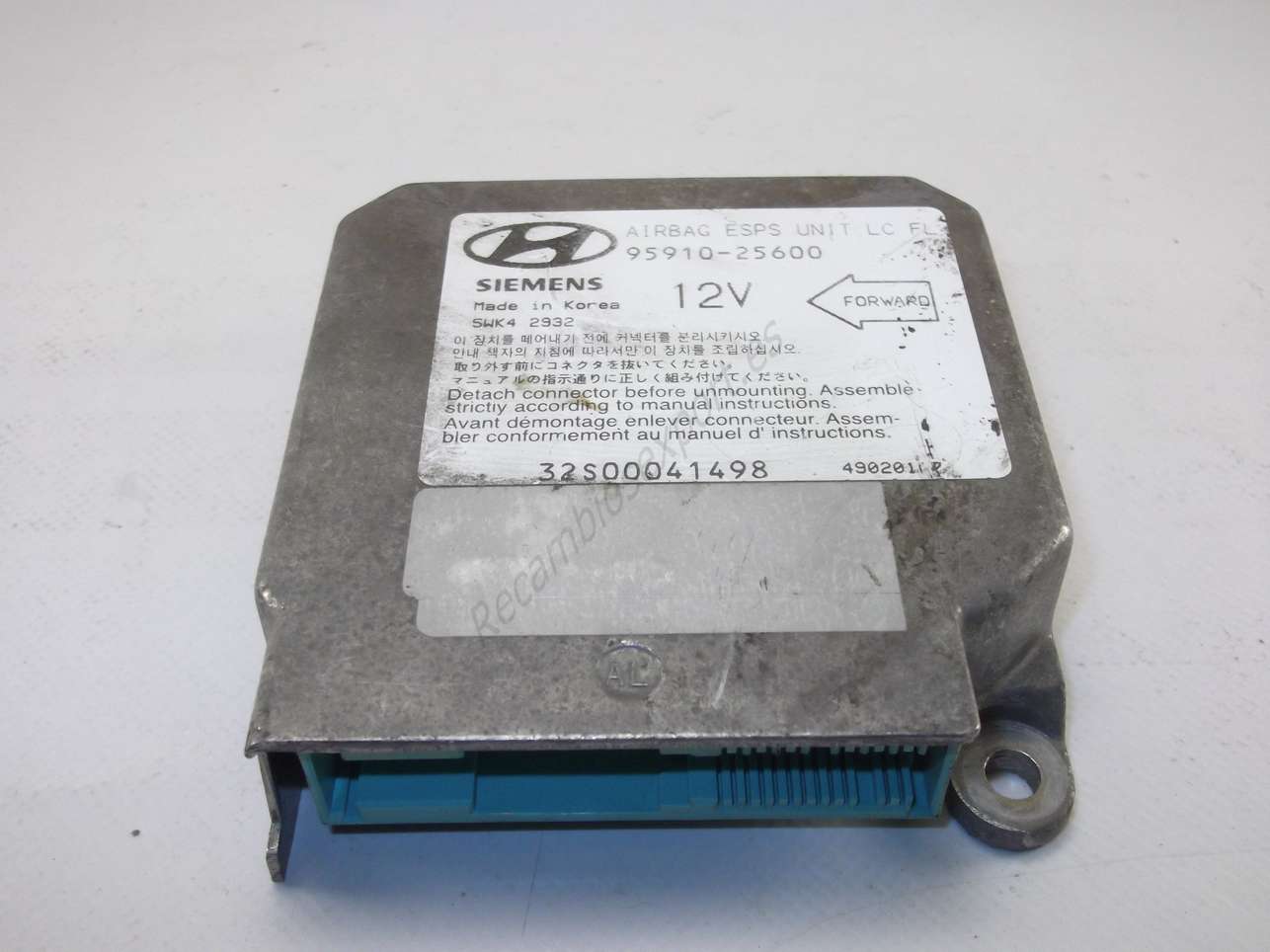 Airbag Centralita Hyundai Accent 9591025600 95910-25600 5WK4 2932 5WK42932 - foto 1