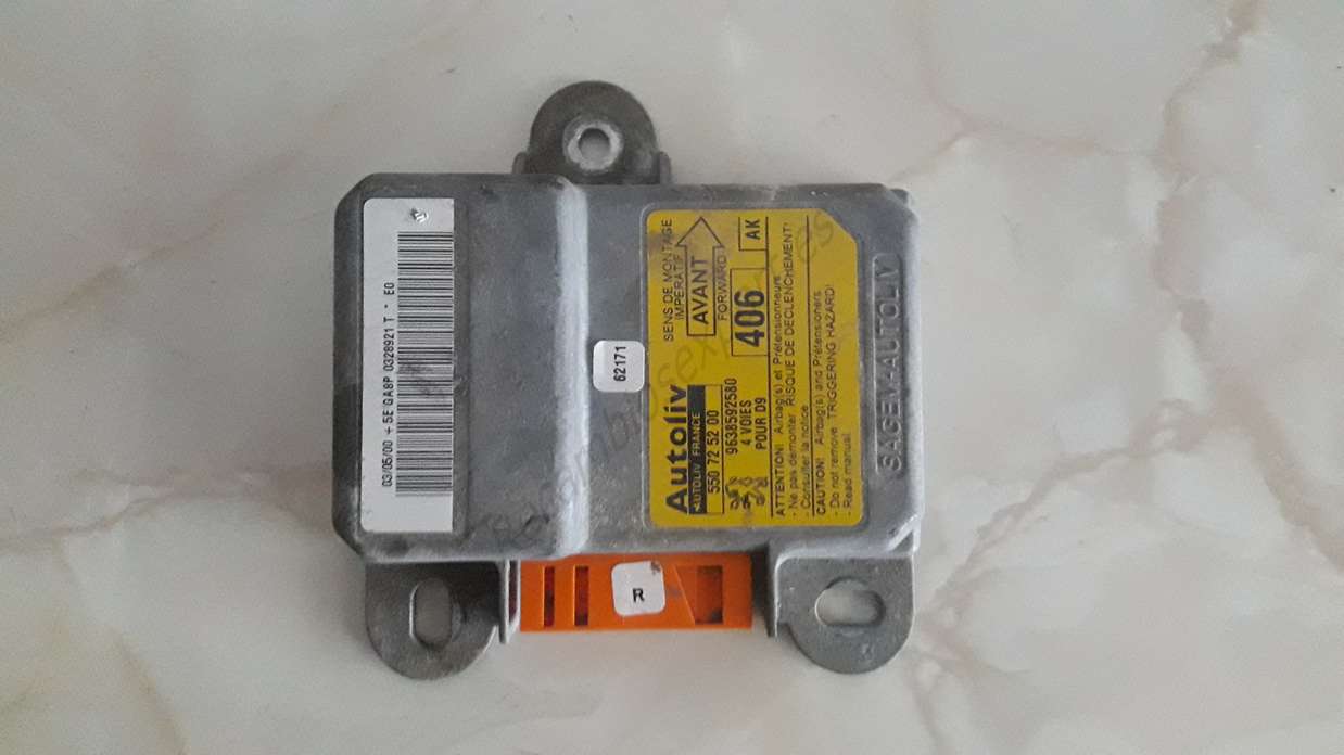 Airbag Centralita Peugeot 406 9638592580 AK Autoliv 550725200 550 72 52 00 - foto 1