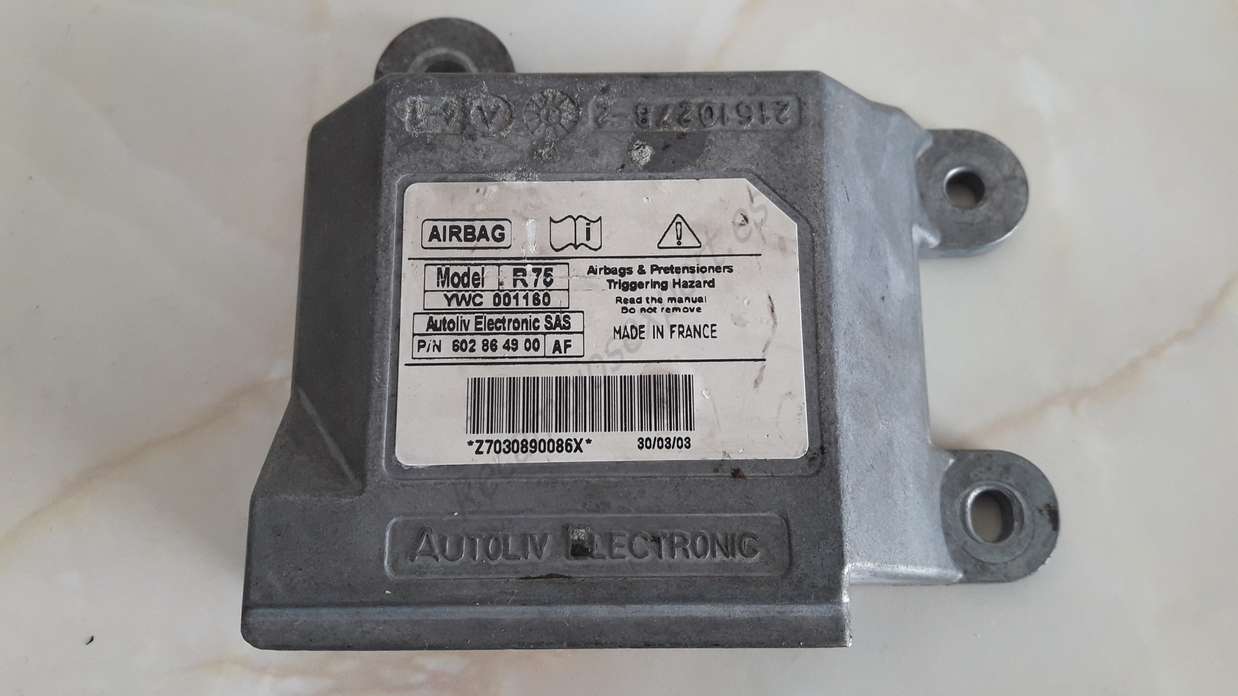 Airbag Centralita Rover 25 YWC001160 YWC 001160 602864900 602 86 49 00 - foto 1