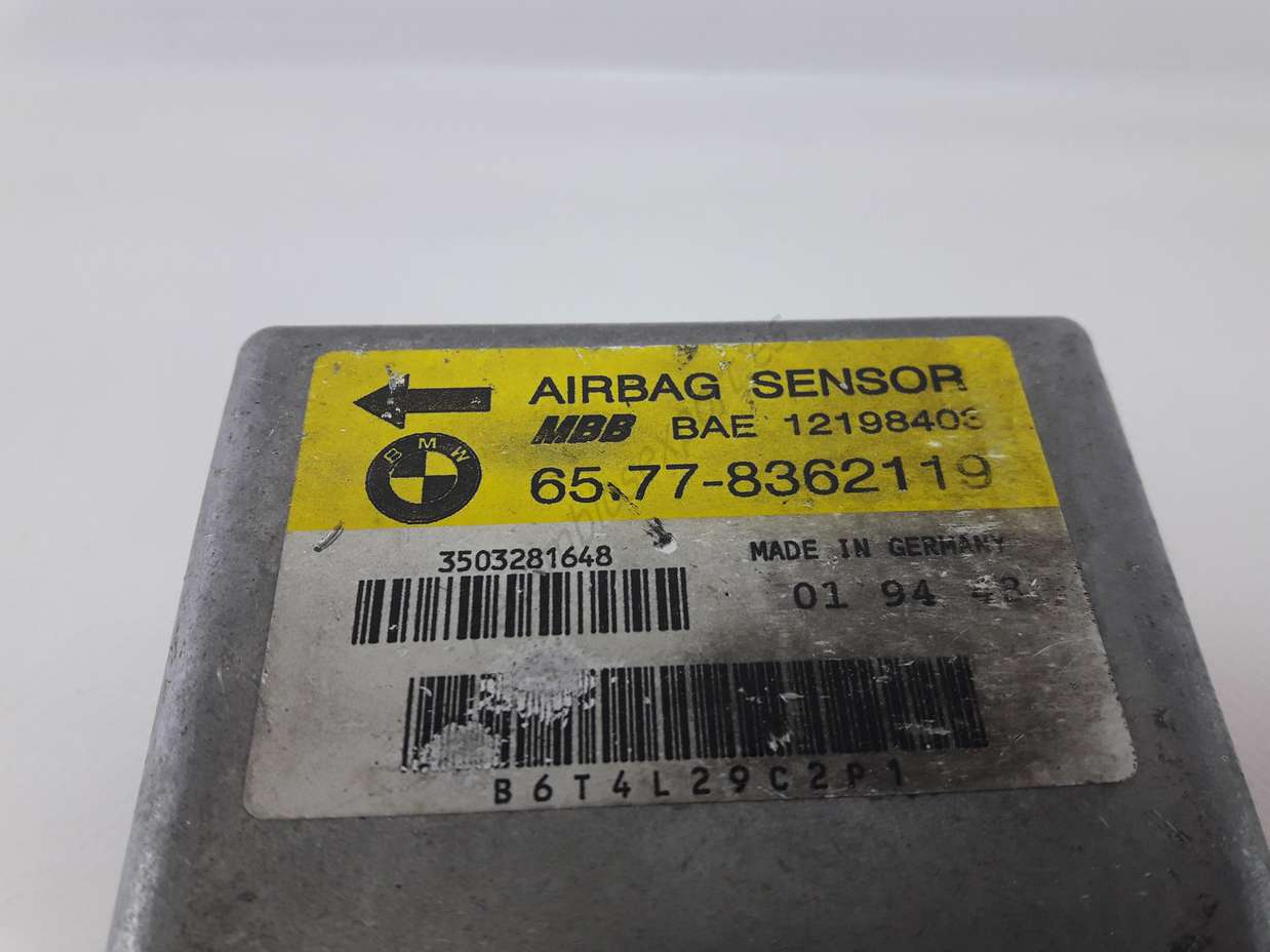 Centralita Airbag BMW E38 E36 65778362119 65 77 8362119 TEMIC 12198403 - foto 2