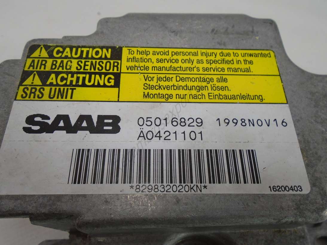 Airbag Sensor Centralita Saab 9-3 05016829 A0421101 - foto 2