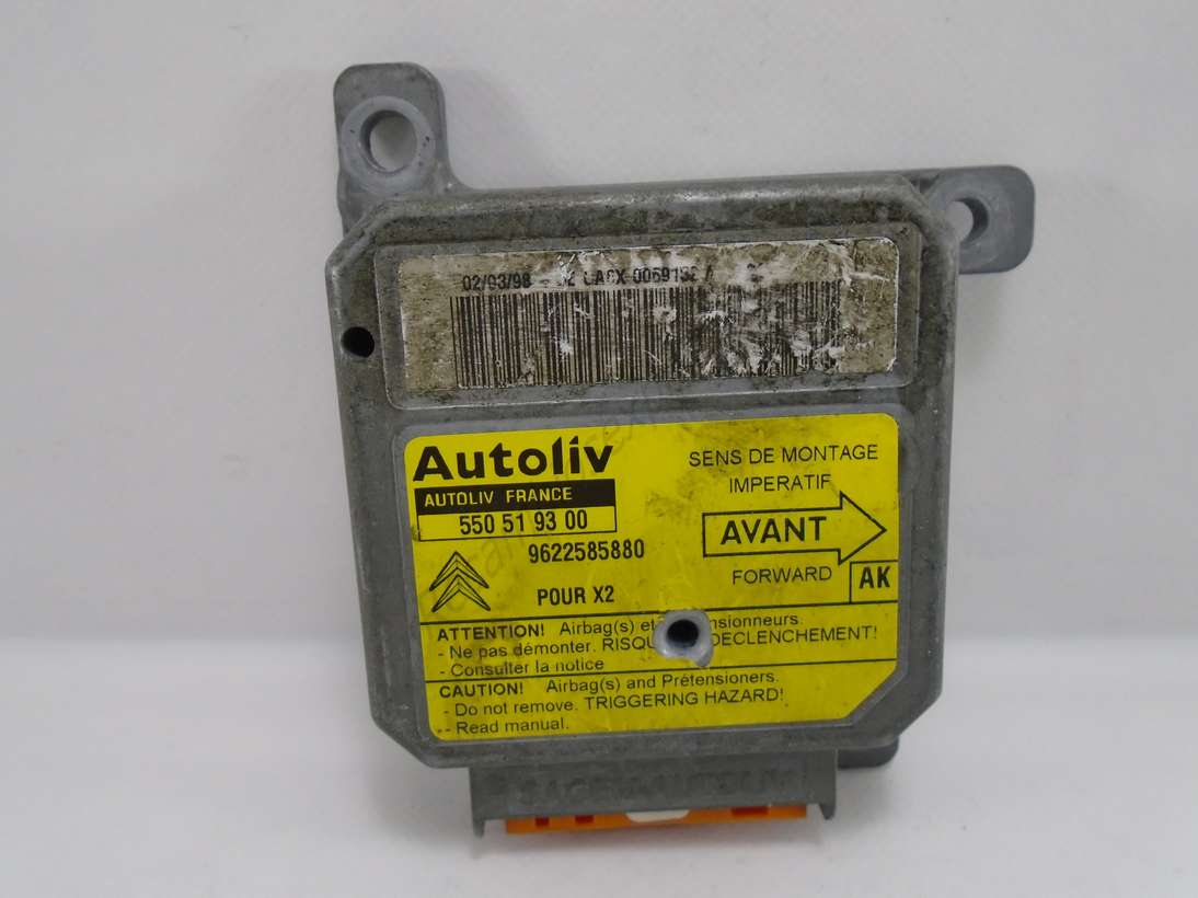 Airbag centralita Citroen xantia 9622585880 AK Autoliv 550 51 93 00 550519300 - foto 1