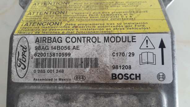 Airbag centralita ford focus 98ag14b056ae bosch 0285001248 0 285 001 248 - foto 2