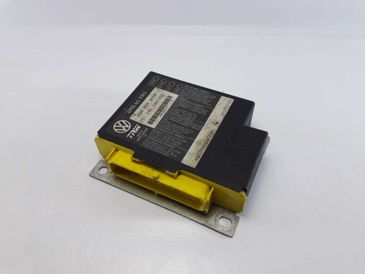 Airbag centralita sensor vw polo seat ibiza index 07 6q0909605r 6q0 909 605r 6qo909605r trw 331 295 - foto 1