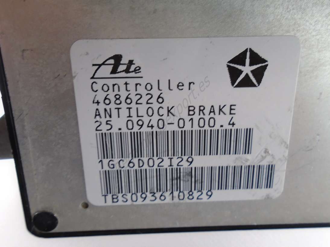 Centralita ABS Chrysler Voyager 4686226 25094001004 25.0940-0100.4 - foto 2