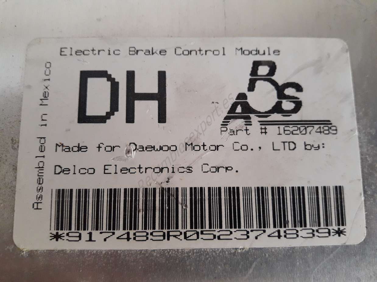 Centralita ABS Daewoo 16207489 DH - foto 2