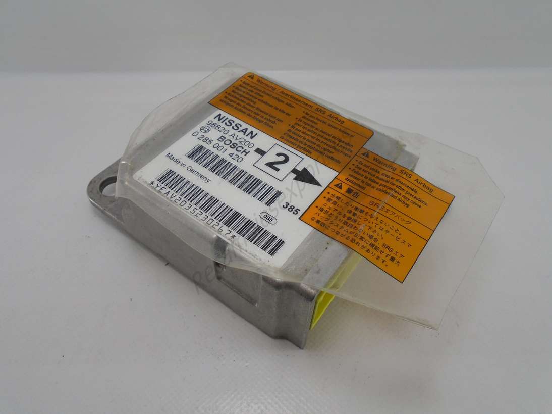 Sensor de airbag Nissan 98820AV200 98820 AV200 Bosch 0285001420 0 285 001 420 - foto 1