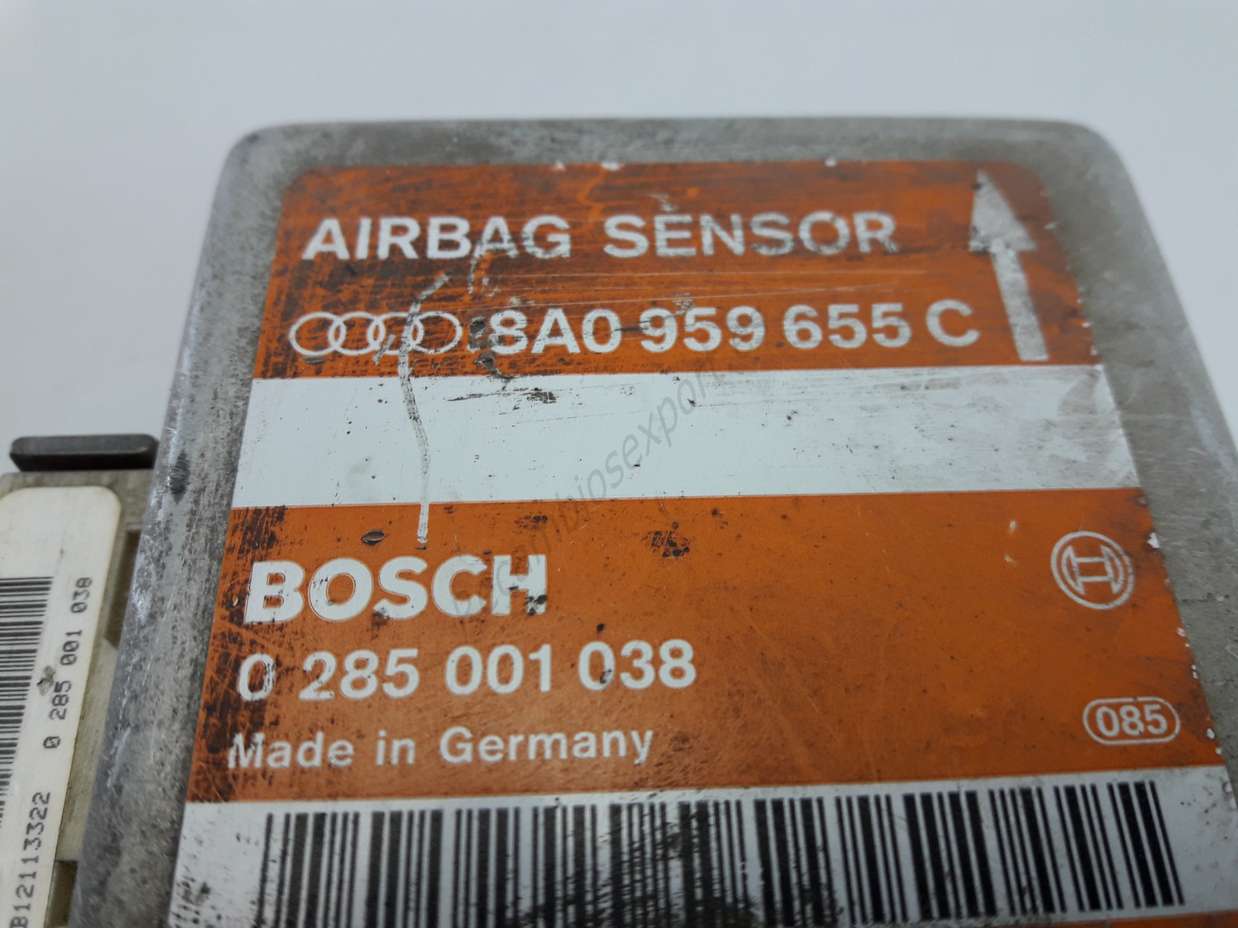 Centralita de airbag AUDI A4 BERLINA 8A0959655C BOSCH 0285001038 0 285 001 038 - foto 2
