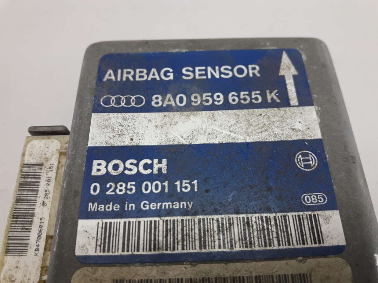 Centralita Airbag Audi 8A0 959 655 K 8A0959655K 8AO959655K 8AO 959 655 K BOSCH 0285001151 0 285 001 151 - foto 2