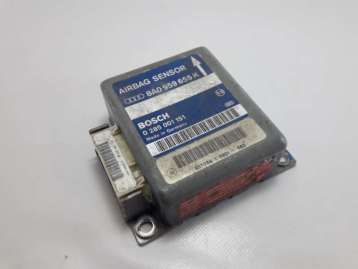 Centralita Airbag Audi 8A0 959 655 K 8A0959655K 8AO959655K 8AO 959 655 K BOSCH 0285001151 0 285 001 151 - foto 1