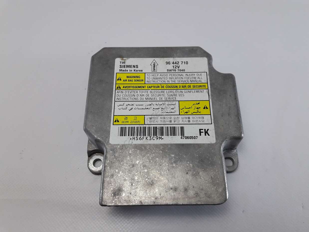 Centralita Airbag Chevrolet Aveo 96442710 96 442 710 SIEMENS 5WY67040 5WY6 7040 - foto 1