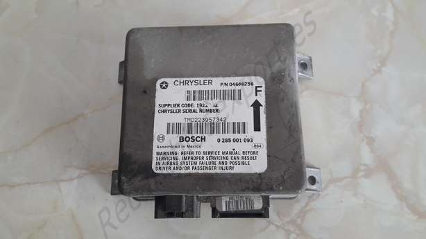 Centralita Airbag Chrysler Voyager 04686256 (F) 4686256 19224AE 19224 AE BOSCH 0285001093 0 285 001 093 - foto 1