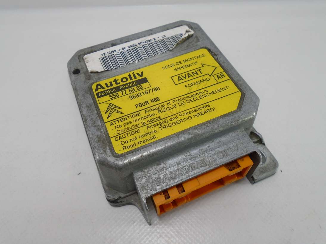 Centralita Airbag Citroen Autoliv 550776300 9632167780 AR - foto 1