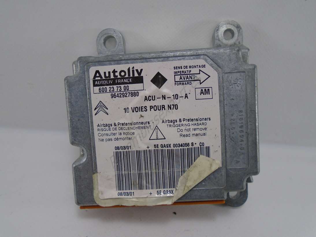 Centralita Airbag Citroen Xsara 9642927880 Autoliv 600237300 600 23 73 00 AM - foto 1