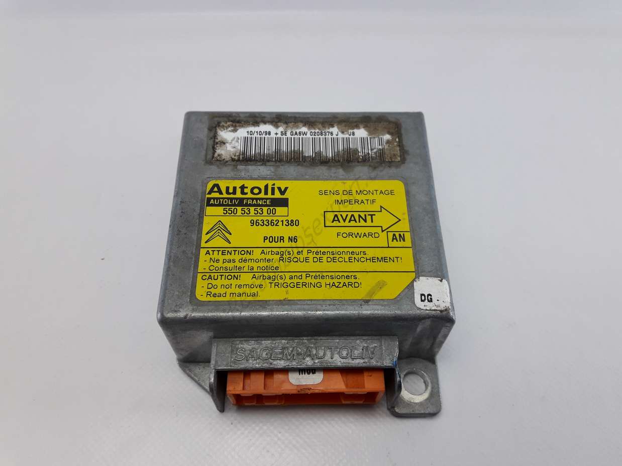 Centralita Airbag Citroen N6 9633621380 550535300 550 53 53 00 AN - foto 1