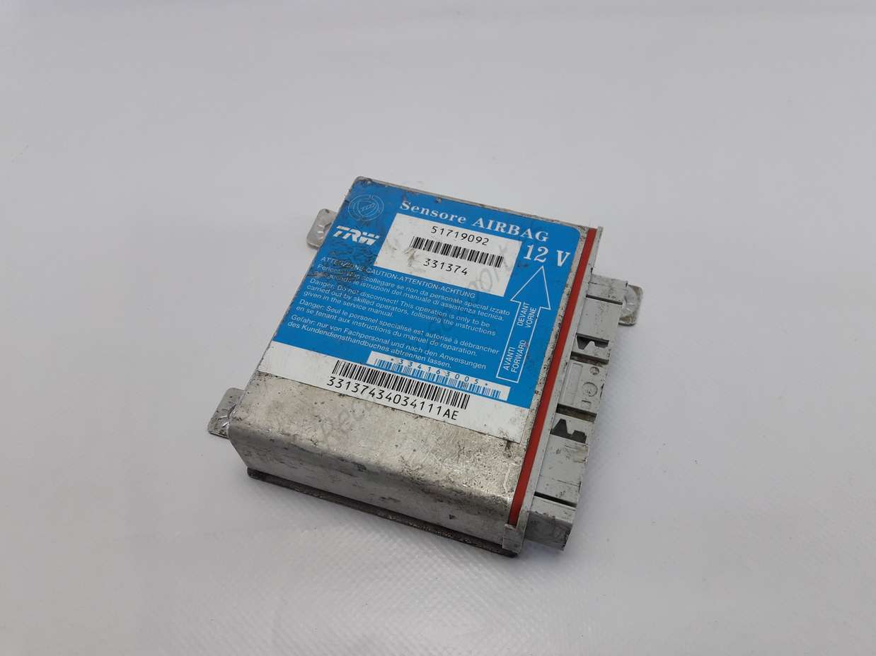 Centralita Airbag Crash Sensor Fiat Punto 188 TRW 51719092 331374 0051719092 0051719092 - foto 1