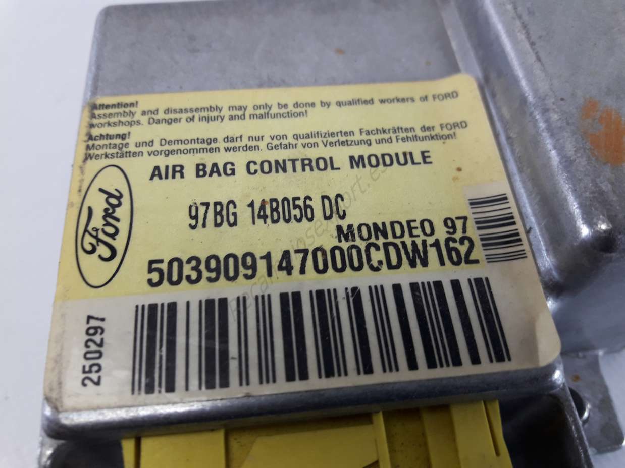 Centralita Airbag Crash Sensor Ford Mondeo 97 2 1, 8 1997 CDW162 97BG14B056DC 97BG 14B056 DC - foto 2