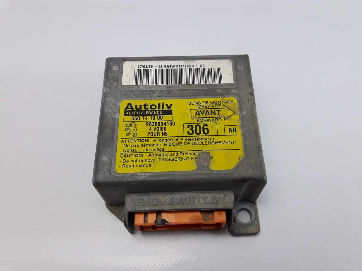 Centralita Airbag Peugeot 306 AN N5 9636894180 550741000 550 74 10 00 - foto 1
