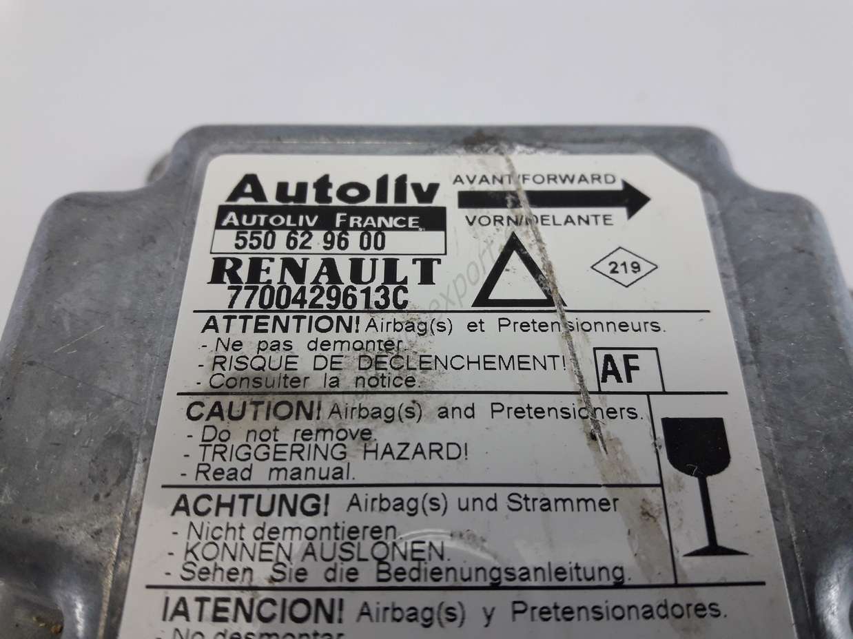 Centralita Airbag Crash Sensor Renault Laguna I 1. 6 (AF) 7700429613C AUTOLIV 550629600 550 62 96 00 - foto 2