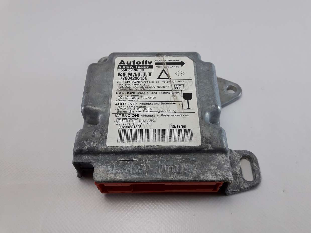 Centralita Airbag Crash Sensor Renault Laguna I 1. 6 (AF) 7700429613C AUTOLIV 550629600 550 62 96 00 - foto 1