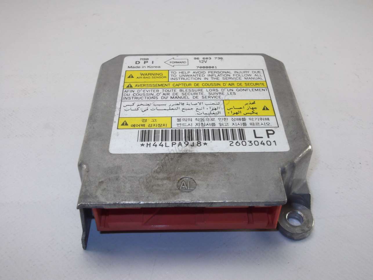 Centralita Airbag DAEWOO MATIZ 96 603 736 96603736 7088801 - foto 1