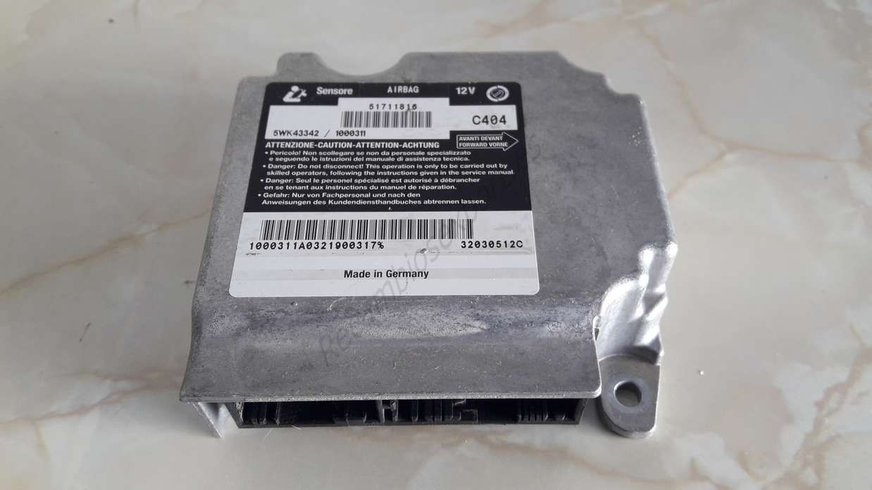 Centralita Airbag Fiat Stilo 51711816 SIEMENS VDO 5WK43342 - foto 1