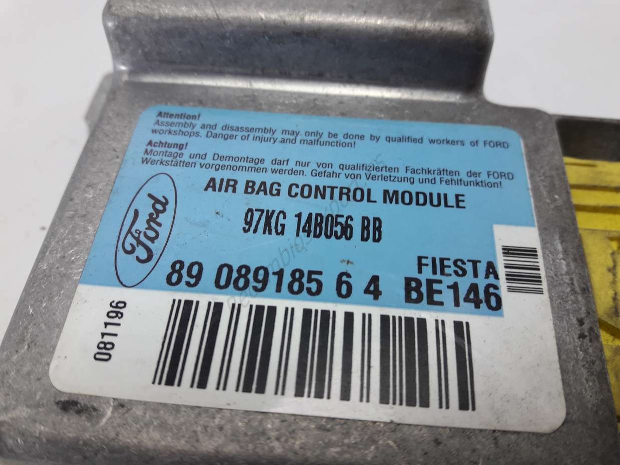 Centralita Airbag Ford Fiesta 97KG14B056BB 97KG 14B056 BB 8908918564 89 089185 6 4 BE146 - foto 2