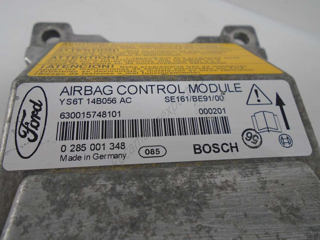 Centralita Airbag Ford Fiesta Puma YS6T14B056AC YS6T 14B056 AC BOSCH 0285001348 0 285 001 348 - foto 2