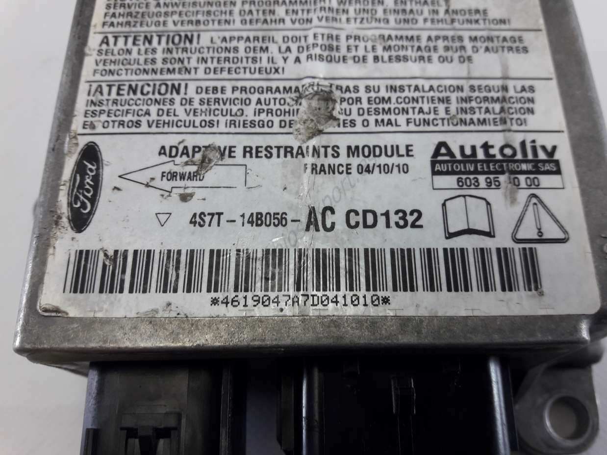 Centralita Airbag Ford Mondeo 4s7t14b056 4s7t-14b056 AC CD132 - foto 2