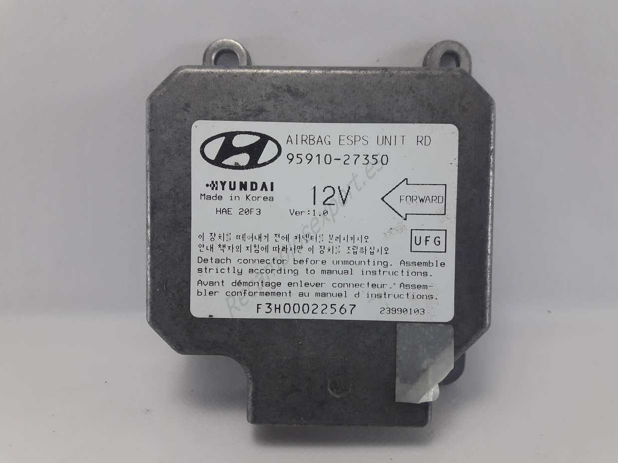 Centralita Airbag HYUNDAI COUPE 9591027350 95910-27350 - foto 1