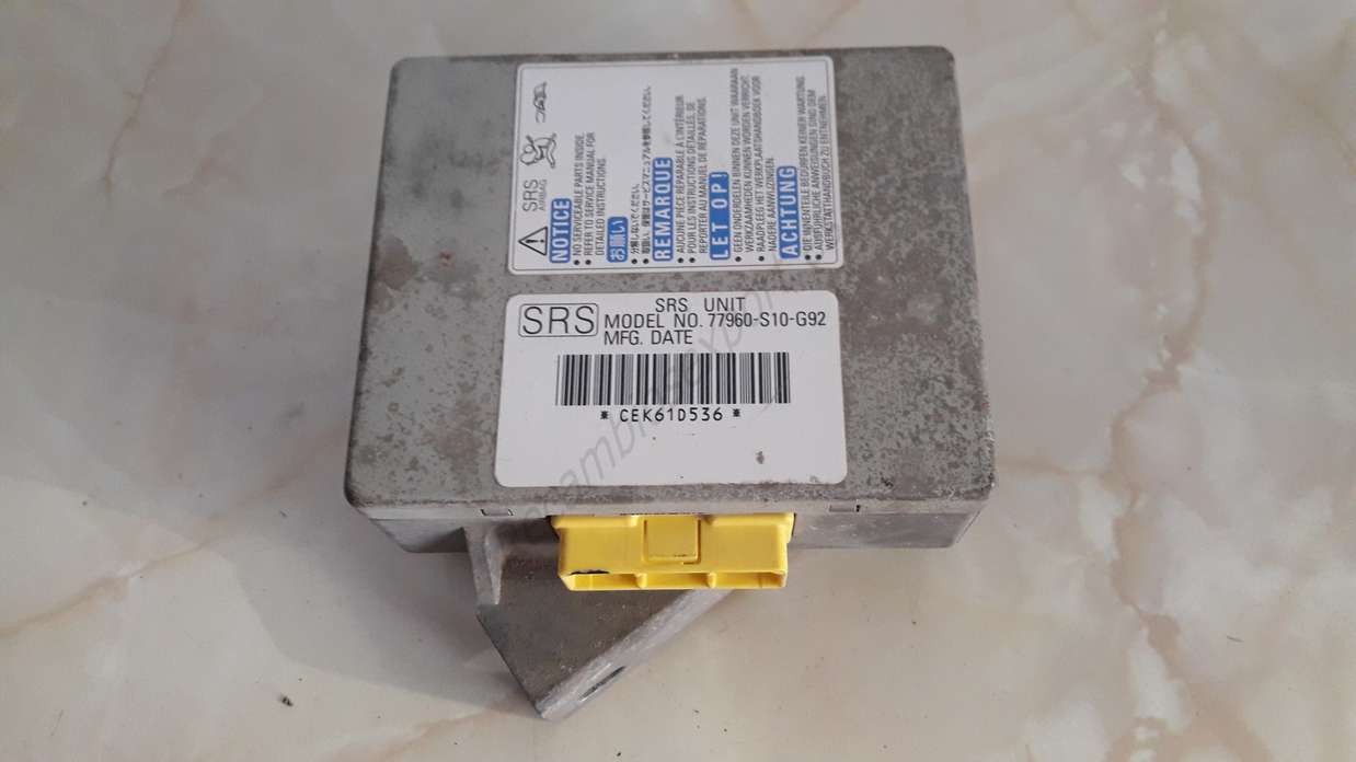 Centralita Airbag Honda CR-V 77960S10G92 77960-S10-G92 - foto 1