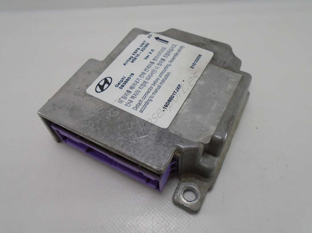Centralita Airbag Hyundai Elantra 959102D350 95910-2D350 Delphi 09386019 - foto 1