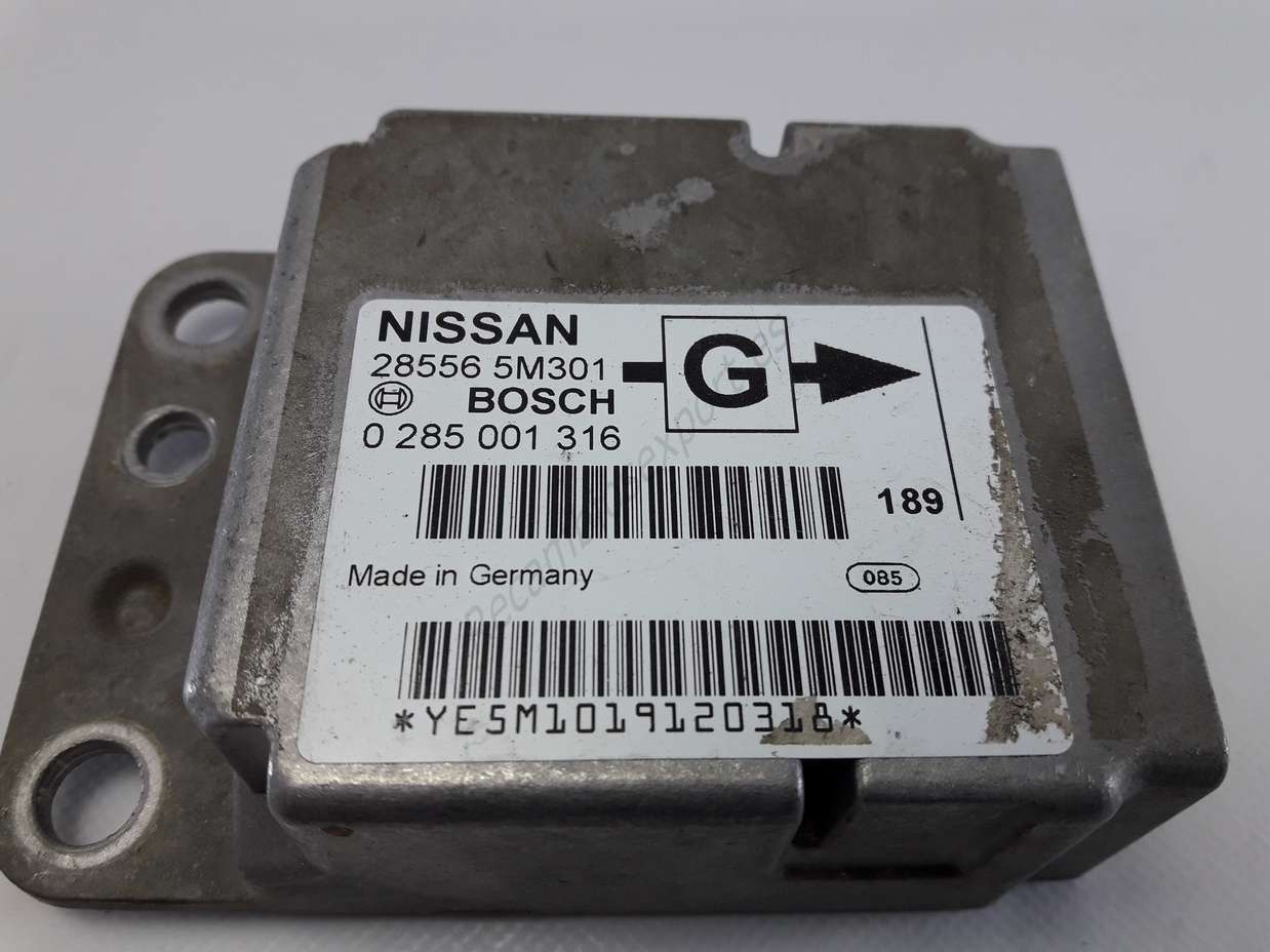 Sensor de airbag Nissan Almera 285565M301 285565M301G 28556 5M301 G BOSCH 0285001316 0 285 001 316 - foto 2