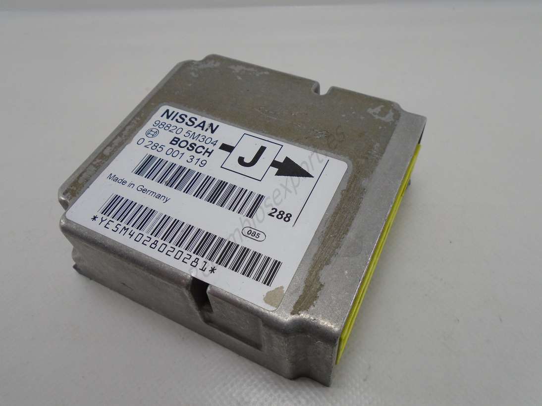 Centralita Airbag Nissan Almera 988205M304 J 988205M304J 98820 5M304 J BOSCH 0285001319 0 285 001 319 - foto 1