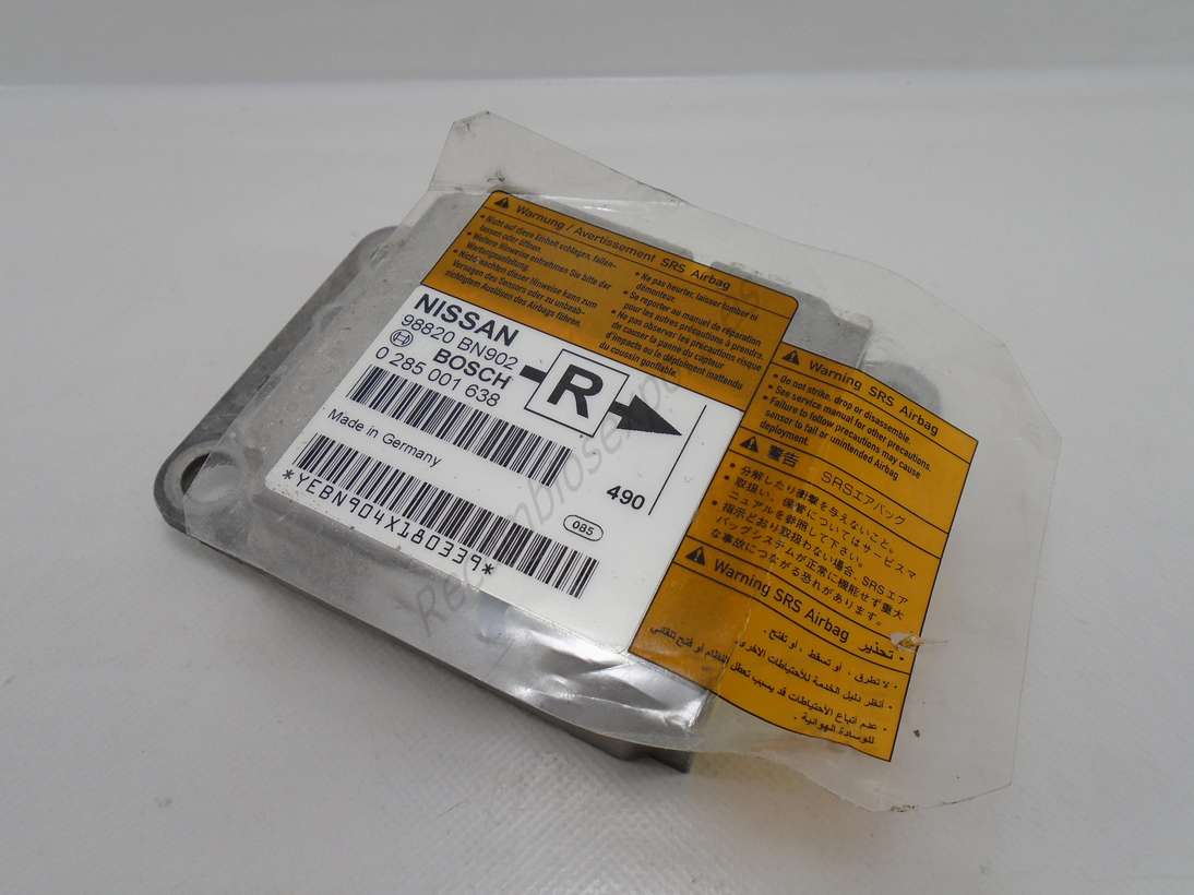 Centralita Airbag Nissan Almera 98820BN902 98820 BN902 Bosch 0285001638 0 285 001 638 - foto 1