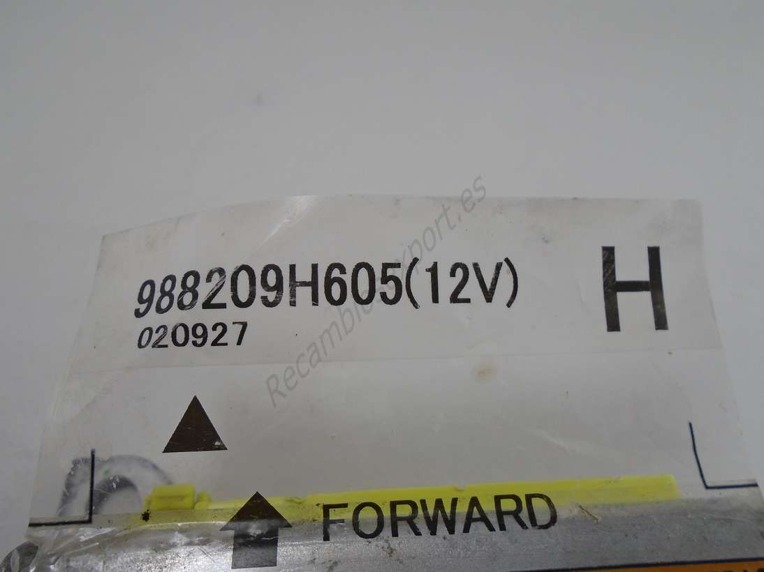 Centralita Airbag Nissan X-Trail 988209H605 12V H 020927 - foto 2