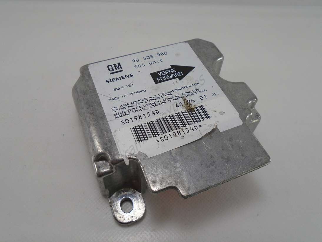 Centralita Airbag Opel 90508980 GM Siemens 5WK4169 - foto 1
