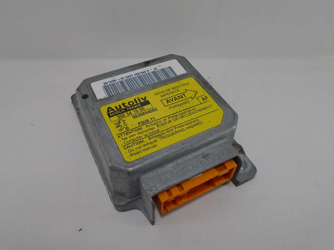 Centralita Airbag PEUGEOT 206 9636894080 AP Autoliv 550541500 550 54 15 00 - foto 1