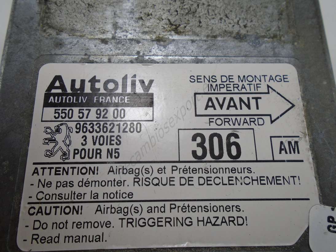 Centralita Airbag Peugeot - foto 2