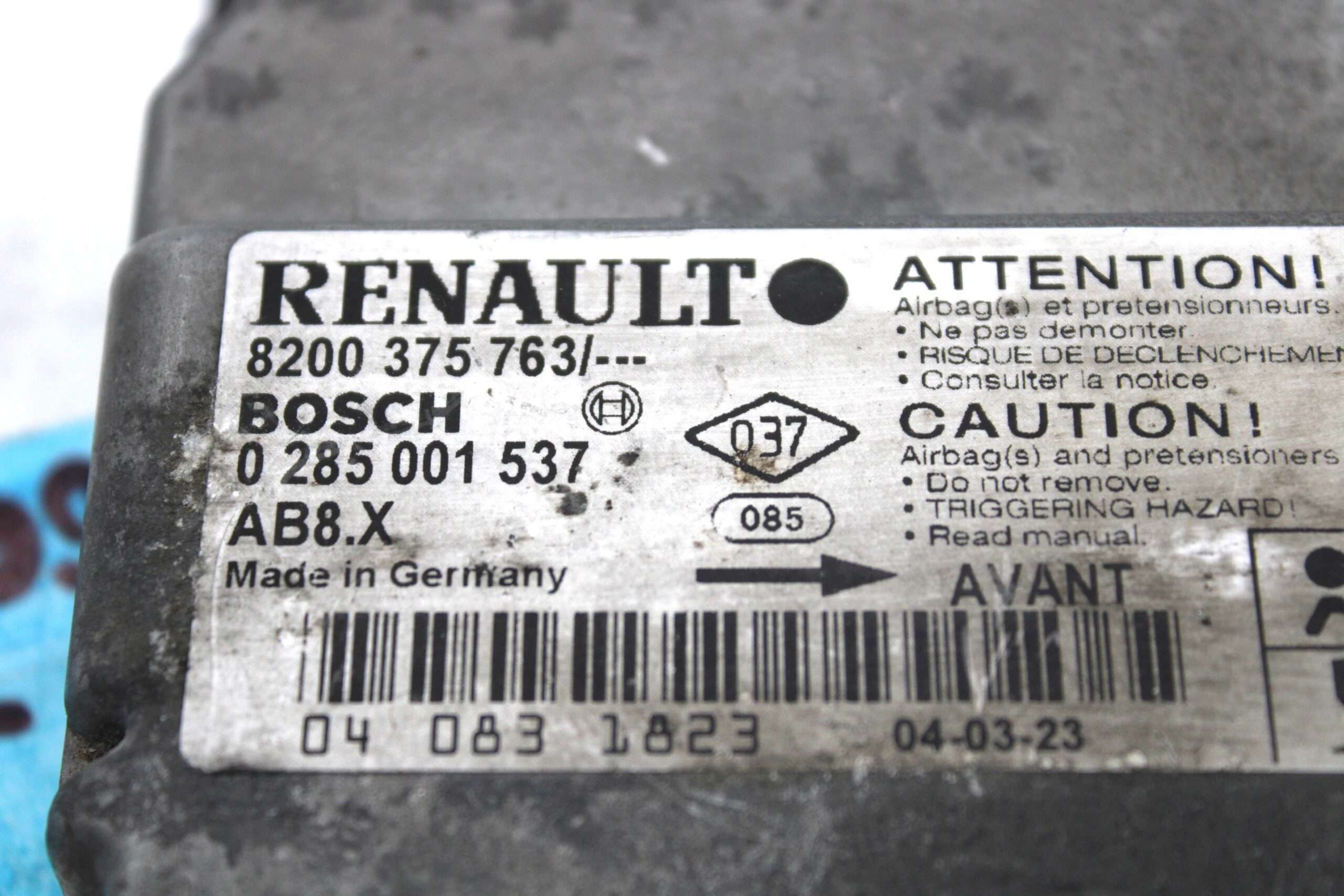 Centralita Airbag Renault Clio - foto 2