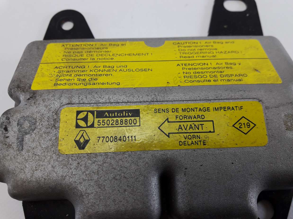 Centralita Airbag Renault Laguna 7700840111 Autoliv 550288800 - foto 2