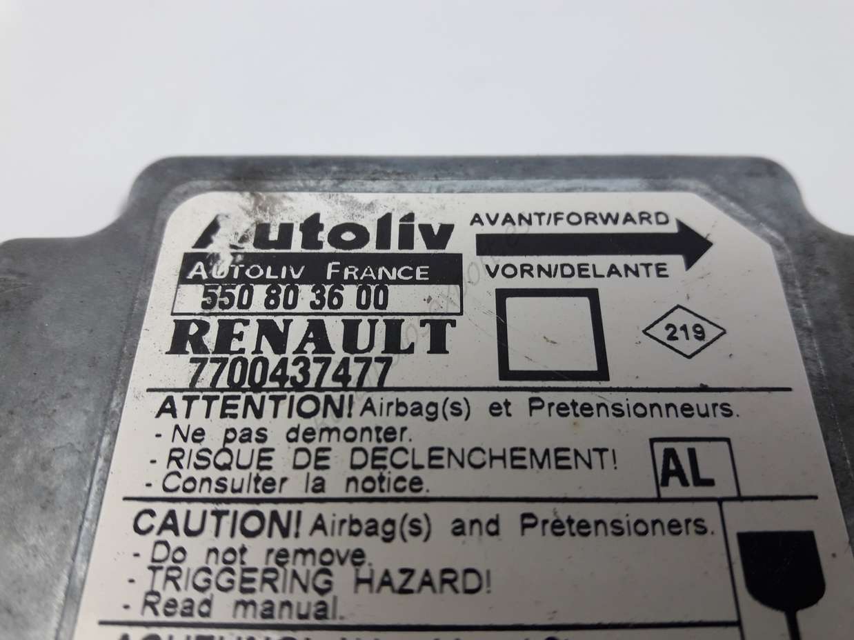 Centralita Airbag Renault Megane Al 7700437477 550803600 550 80 36 00 - foto 2